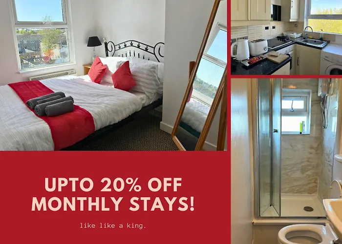 Cosy 2 Bed Apt For Families With Free Parking