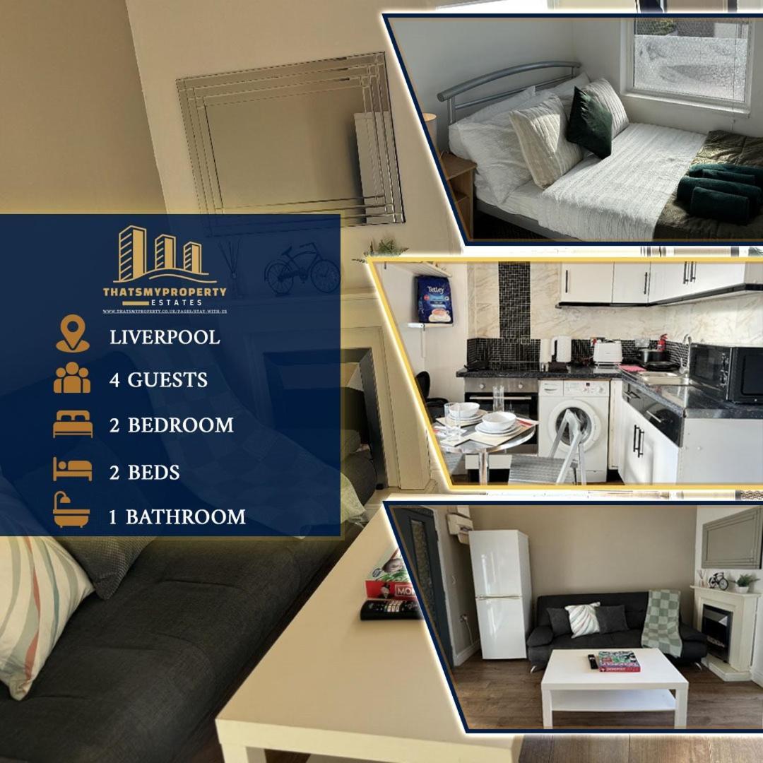 Cosy 2 Bed For Families With Free Parking Liverpool
